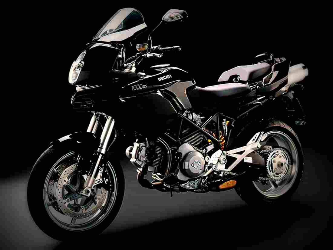 Ducati 1000 Multistrada DS 2003 2 motorbike A4 Photo Print