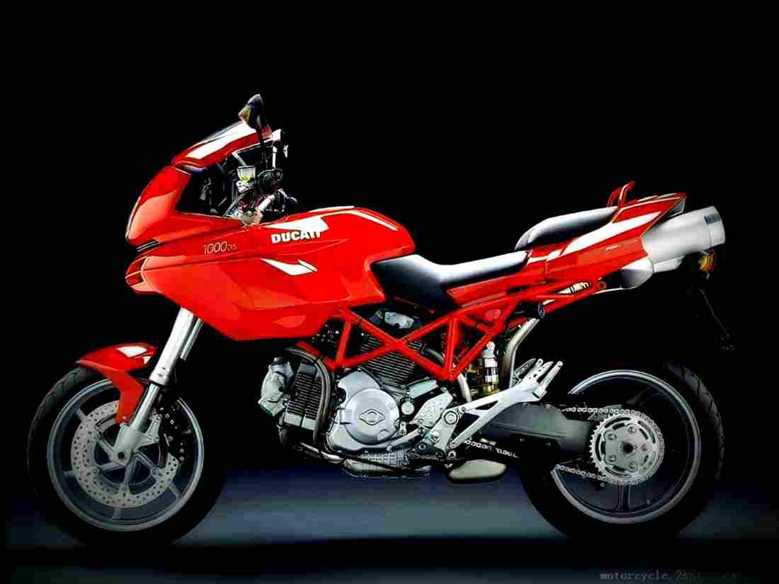Ducati 1000 Multistrada DS 2004 1 motorbike A4 Photo Print