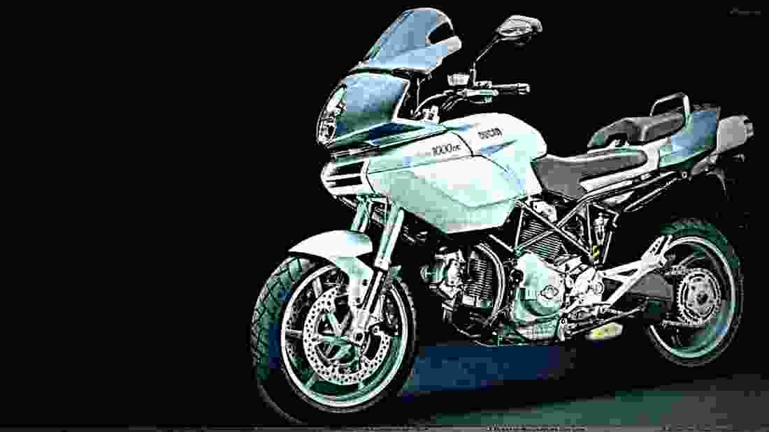 Ducati 1000 Multistrada DS 2004 3 motorbike A4 Photo Print