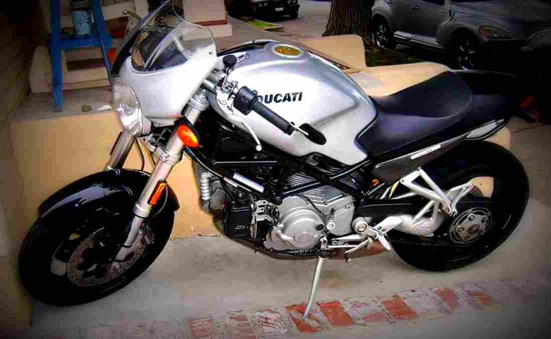 Ducati 1000 S 2 1986 3 motorbike A4 Photo Print