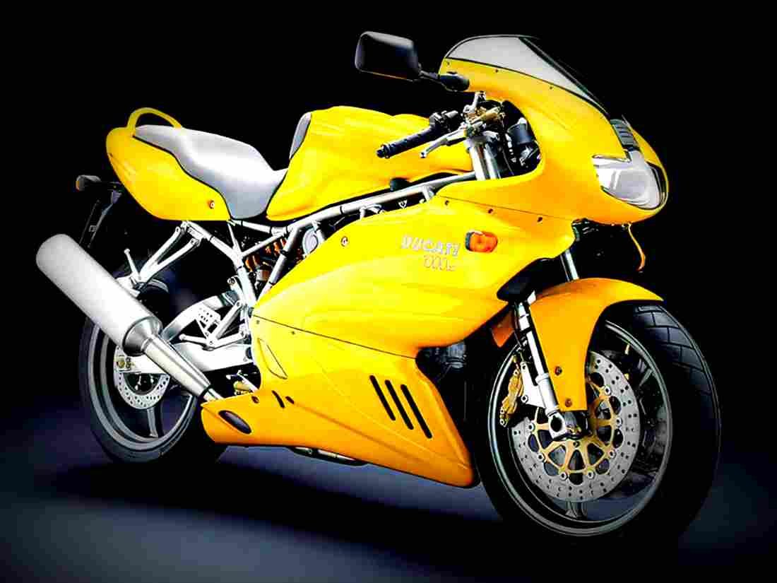 Ducati 1000 Supersport DS 2004 6 motorbike A4 Photo Print