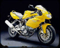 Ducati 1000Ss 03 3 Motorbike Vintage Aged A4 Photo Print