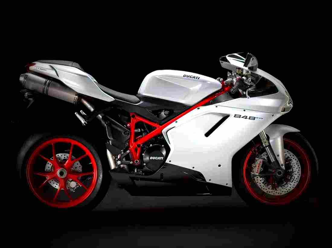 Ducati 1198 1198 2 motorbike A4 Photo Print