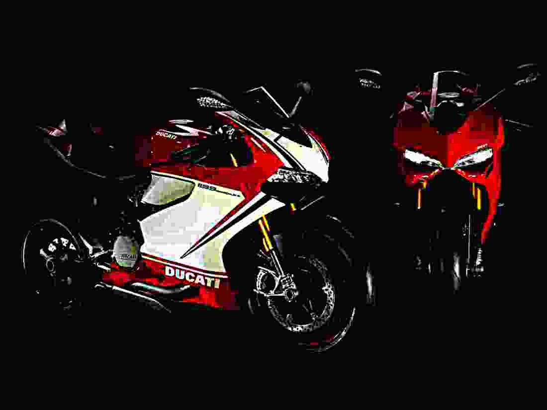 Ducati 1199 Panigale 2012 4 motorbike A4 Photo Print