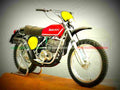 Ducati 125 Scrambler 1973 4 motorbike A4 Photo Print