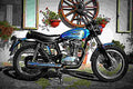 Ducati 125 Scrambler 1973 5 motorbike A4 Photo Print