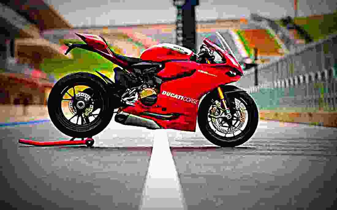 Ducati 1299 Panigale R 1198cc 3 motorbike A4 Photo Print