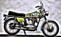 Ducati 1969 350 Mark Iii D motorbike A4 Photo Print