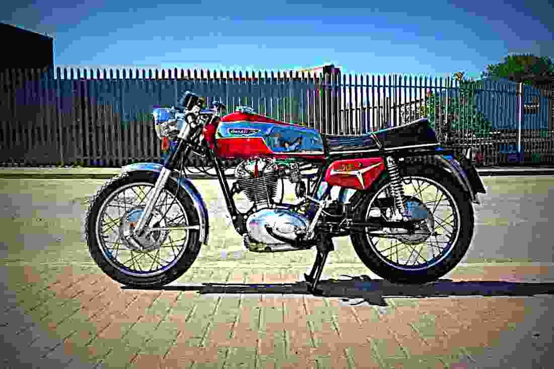 Ducati 250 Mark 3 D 1972 4 motorbike A4 Photo Print