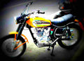 Ducati 250 Scrambler 1973 4 motorbike A4 Photo Print