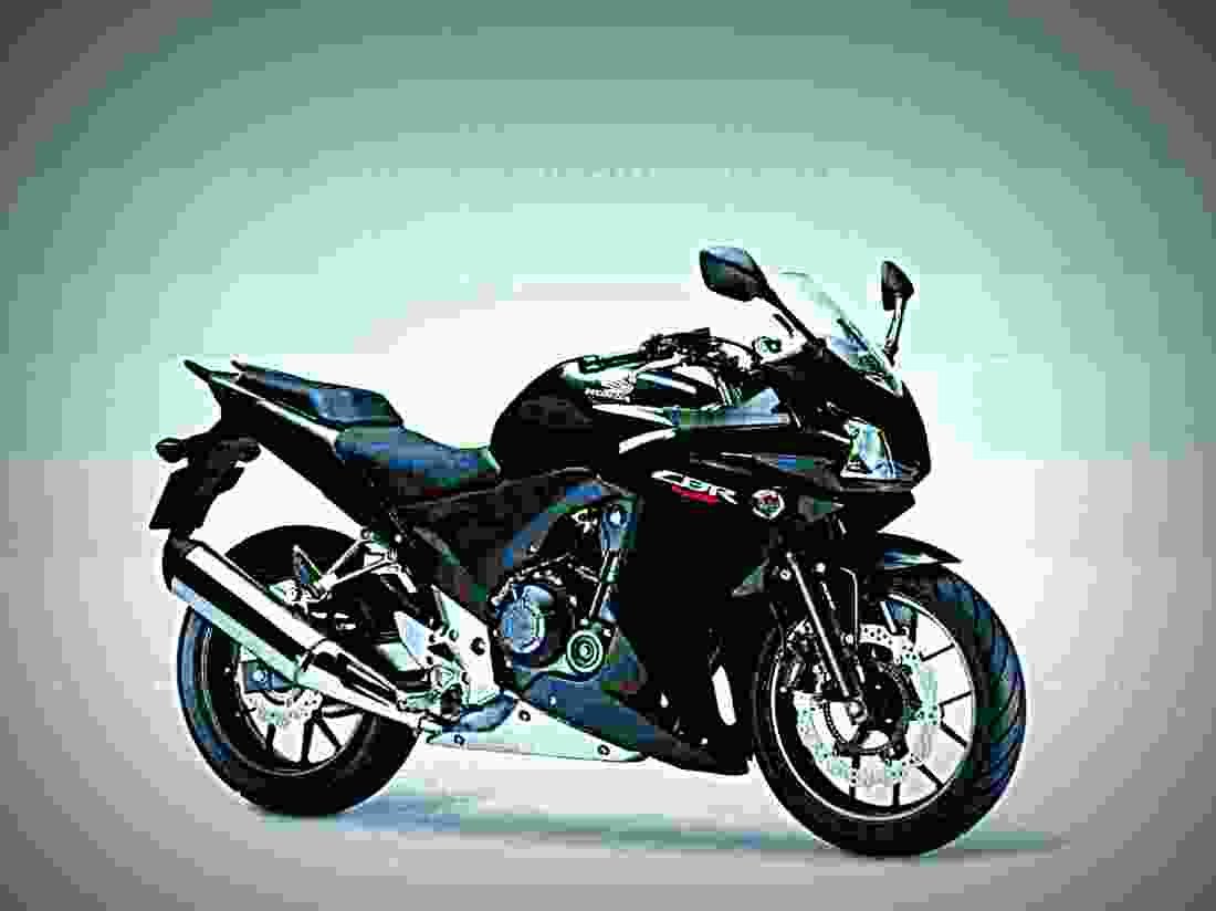Ducati 350 F 3 1987 3 motorbike A4 Photo Print