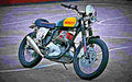 Ducati 350 GTL 1975 4 motorbike A4 Photo Print