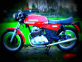 Ducati 350 GTL 1976 4 motorbike A4 Photo Print