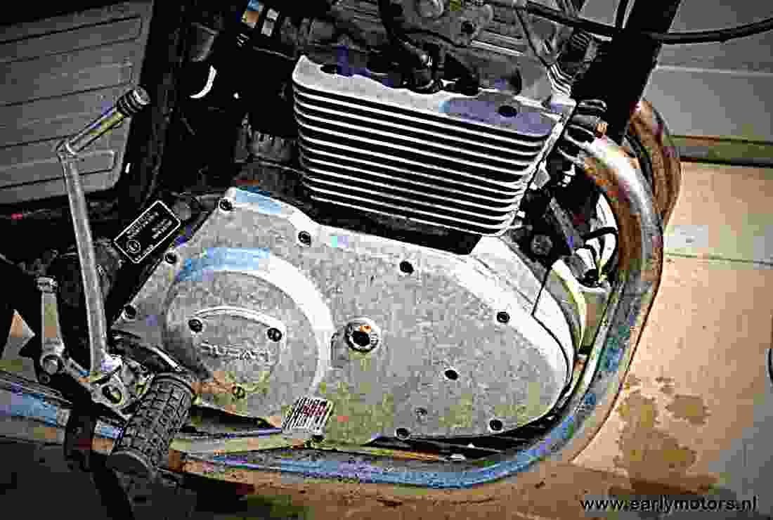 Ducati 350 GTL 1976 6 motorbike A4 Photo Print