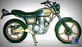 Ducati 350 GTV 1977 5 motorbike A4 Photo Print
