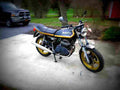 Ducati 350 GTV 1978 4 motorbike A4 Photo Print