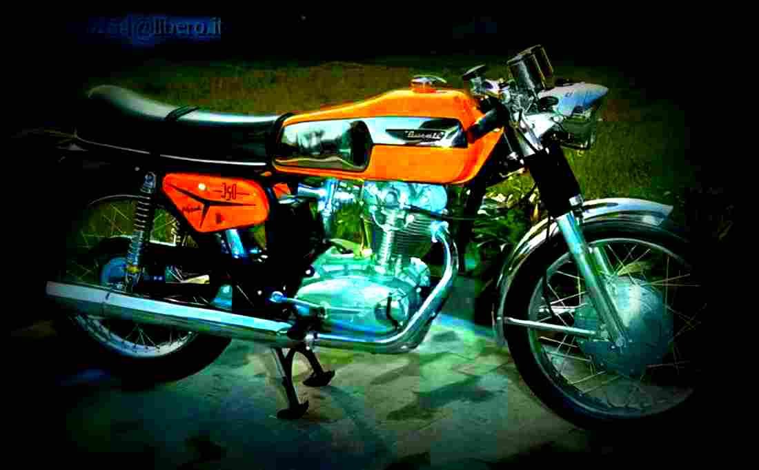 Ducati 350 Mark 3 1973 5 motorbike A4 Photo Print