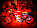 Ducati 350 Mark 3 D 1973 3 motorbike A4 Photo Print