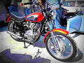 Ducati 350 Scrambler 1973 2 motorbike A4 Photo Print