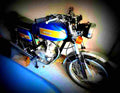 Ducati 450 Mark 3 1974 1 motorbike A4 Photo Print