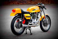 Ducati 450 Scrambler 1973 6 motorbike A4 Photo Print