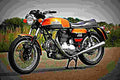 Ducati 450 TS 1971 3 motorbike A4 Photo Print