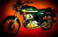 Ducati 500 GTV 1977 4 motorbike A4 Photo Print