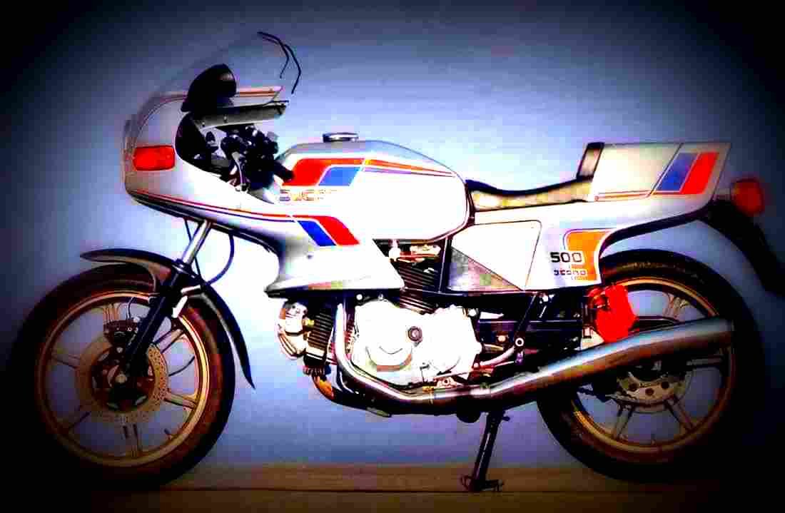 Ducati 500 Pantah 1980 4 motorbike A4 Photo Print