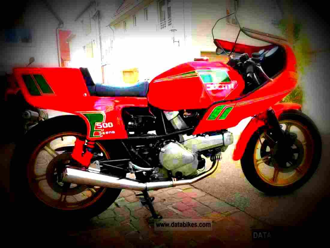 Ducati 500 SL Pantah 1983 4 motorbike A4 Photo Print
