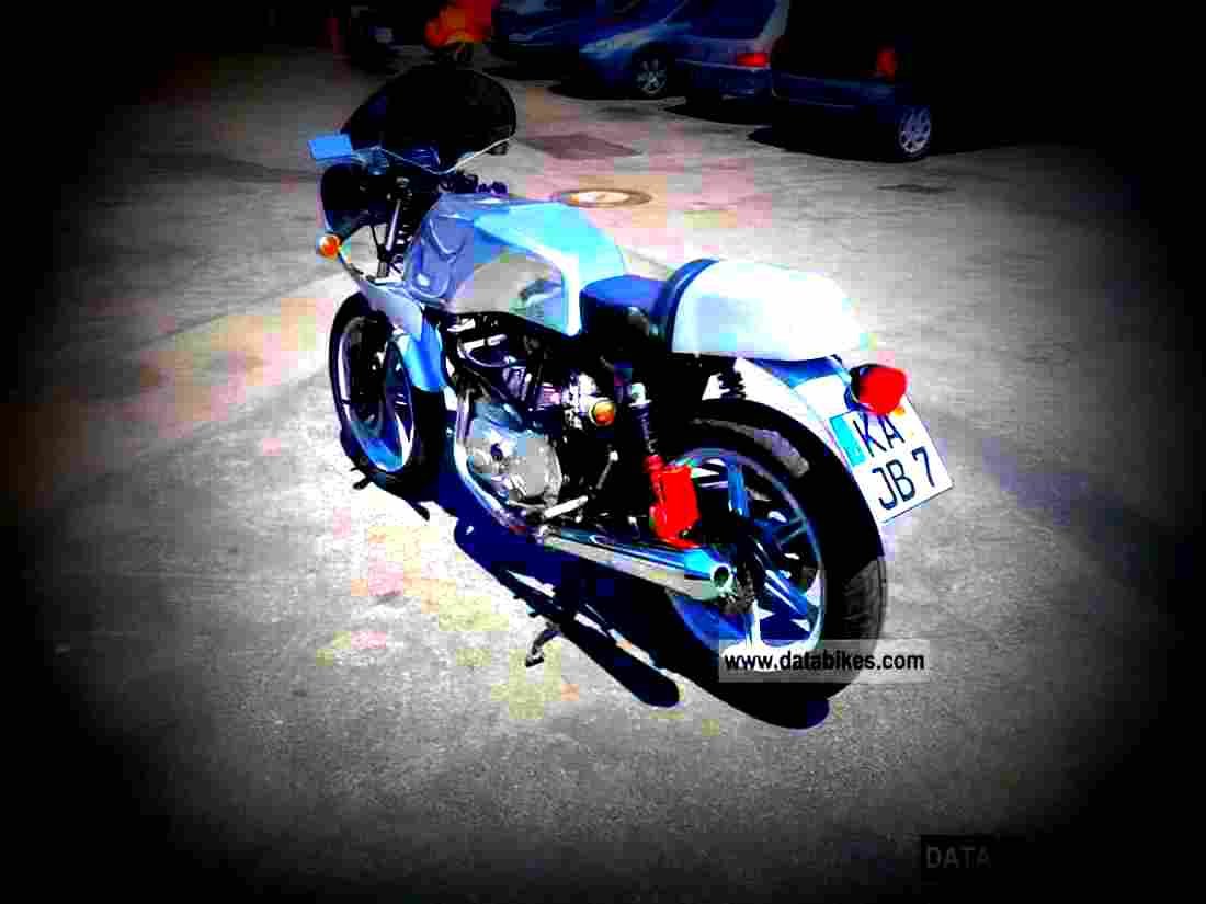 Ducati 500 SL Pantah 1983 5 motorbike A4 Photo Print