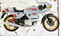 Ducati 500SL Pantah 1980 Aged Vintage A4 Photo Print