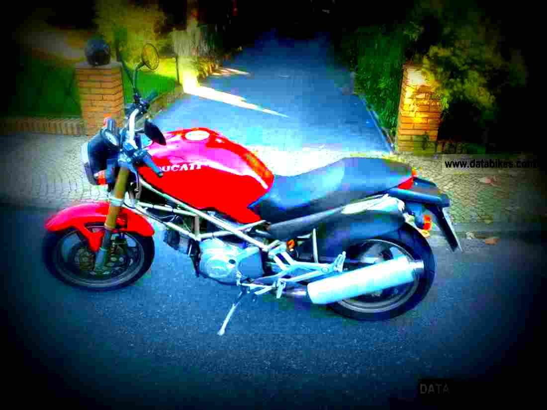 Ducati 600 Monster 1995 1 motorbike A4 Photo Print