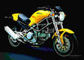 Ducati 600 Monster 1996 4 motorbike A4 Photo Print