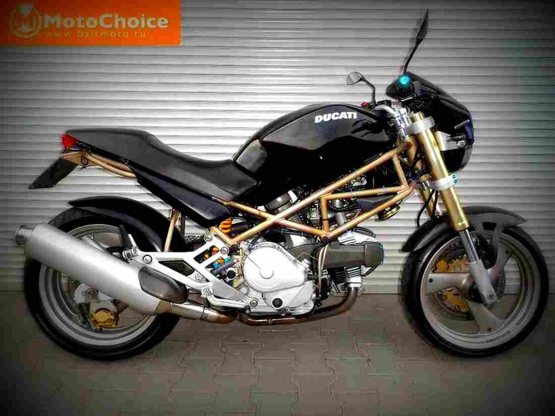 Ducati 600 Monster 1997 4 motorbike A4 Photo Print