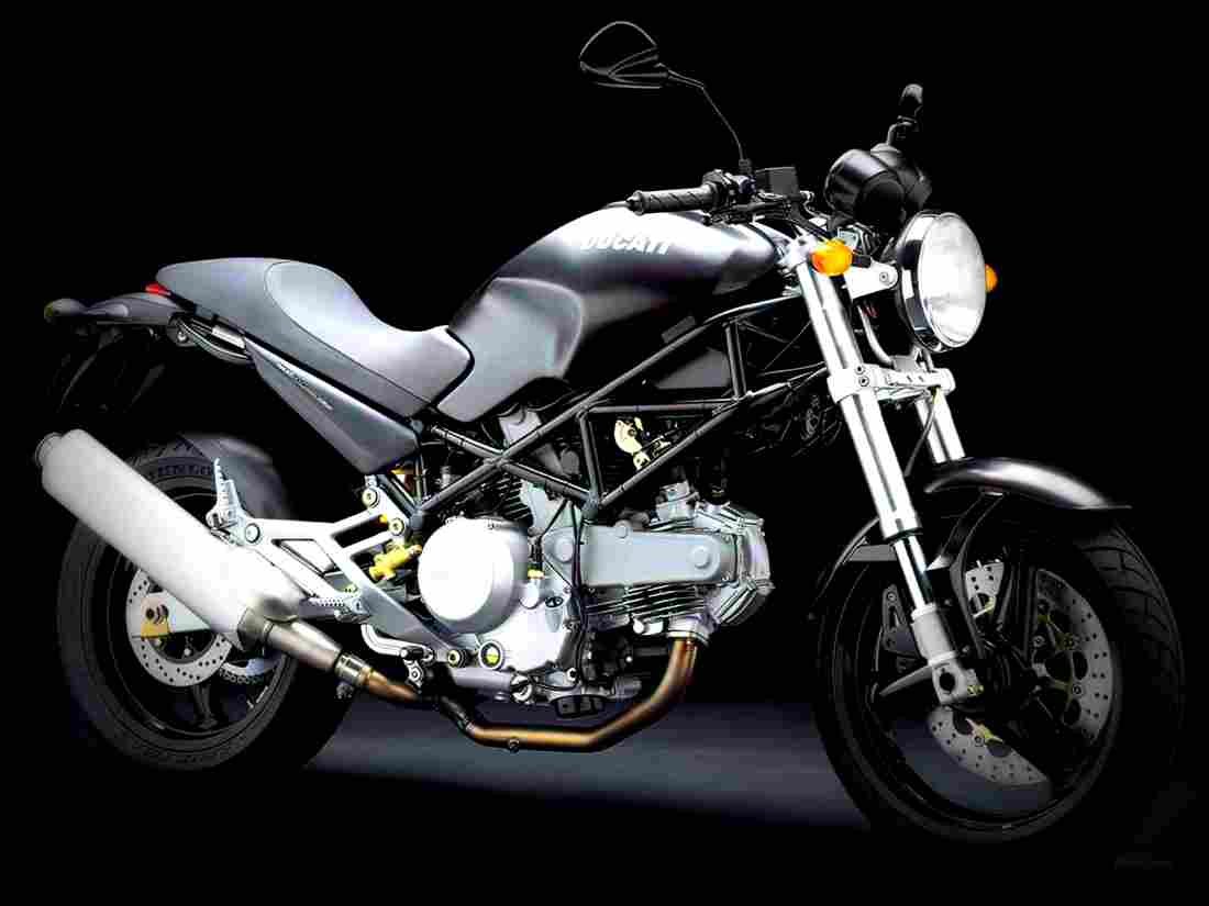 Ducati 600 Monster 1998 2 motorbike A4 Photo Print