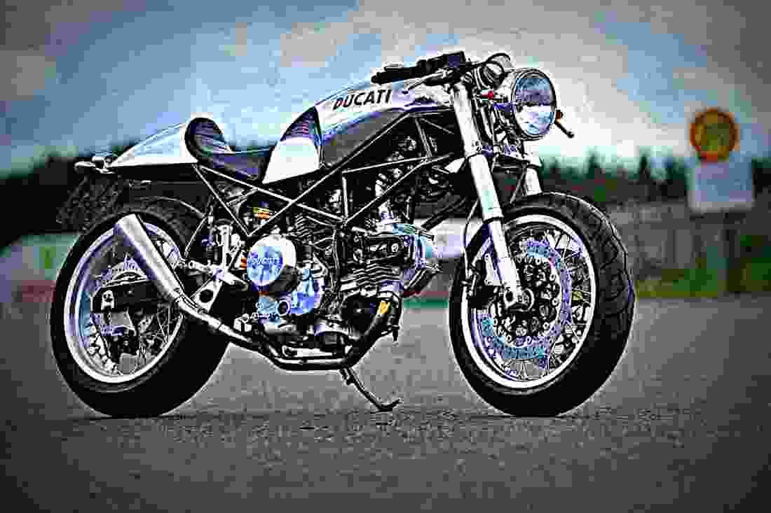 Ducati 600 Monster 2000 5 motorbike A4 Photo Print