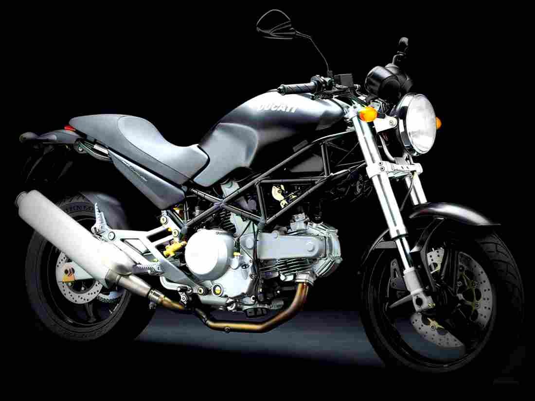 Ducati 600 Monster 2001 2 motorbike A4 Photo Print