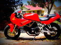 Ducati 600 SS 1997 5 motorbike A4 Photo Print