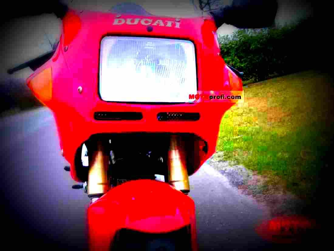 Ducati 600 SS N 1994 1 motorbike A4 Photo Print