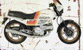 Ducati 600TL Pantah 1985 Aged Vintage A4 Photo Print