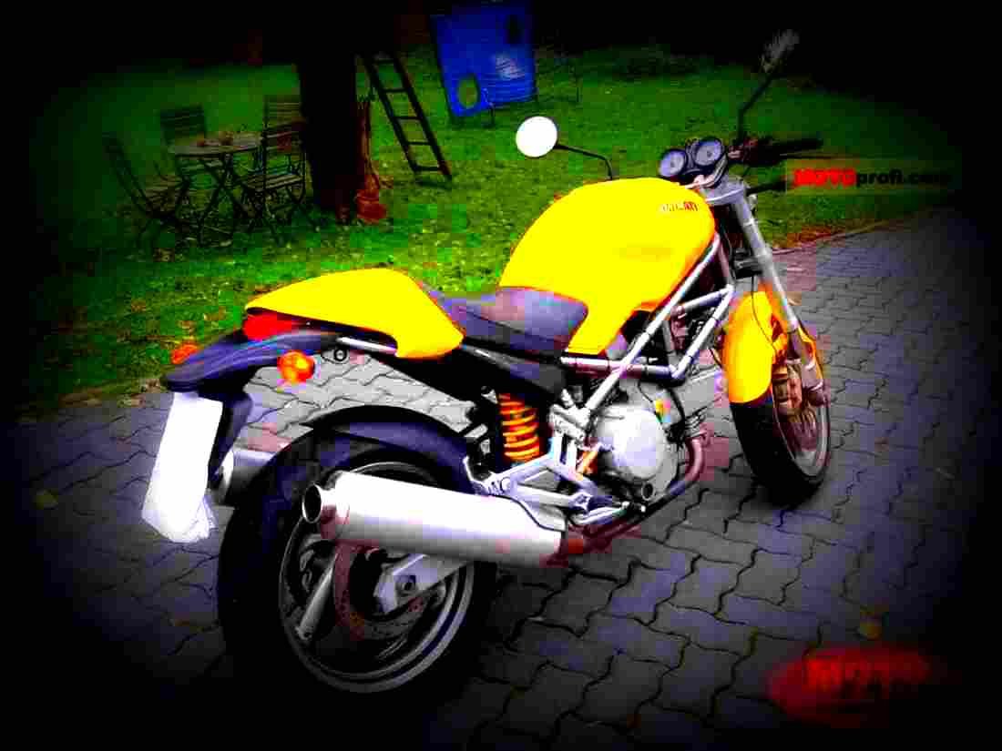 Ducati 620 Monster S i.e. 2002 1 motorbike A4 Photo Print