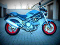 Ducati 620 Monster S i.e. 2003 1 motorbike A4 Photo Print