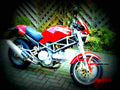 Ducati 620 Monster S i.e. 2003 2 motorbike A4 Photo Print