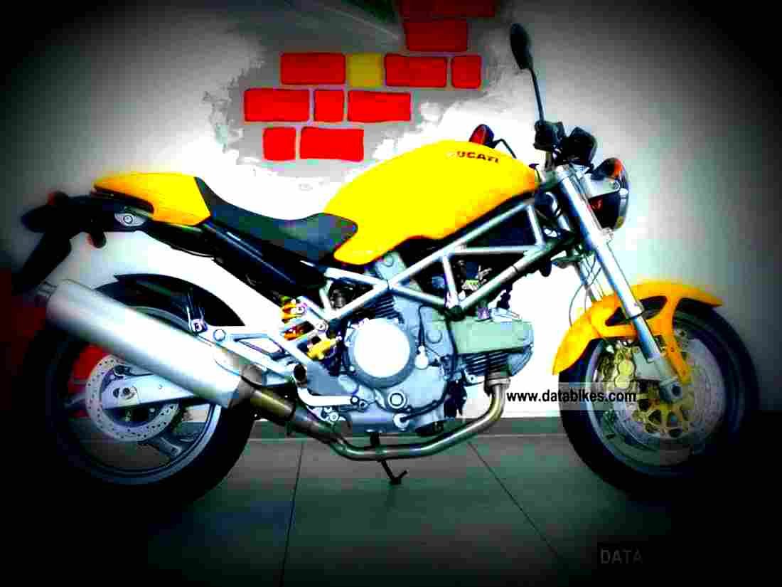 Ducati 620 Monster S i.e. 2003 6 motorbike A4 Photo Print