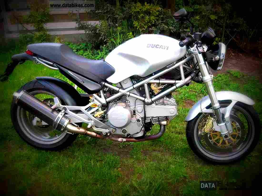 Ducati 620 Monster i.e. Dark 2003 2 motorbike A4 Photo Print