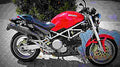 Ducati 620 Monster i.e. Dark 2003 3 motorbike A4 Photo Print