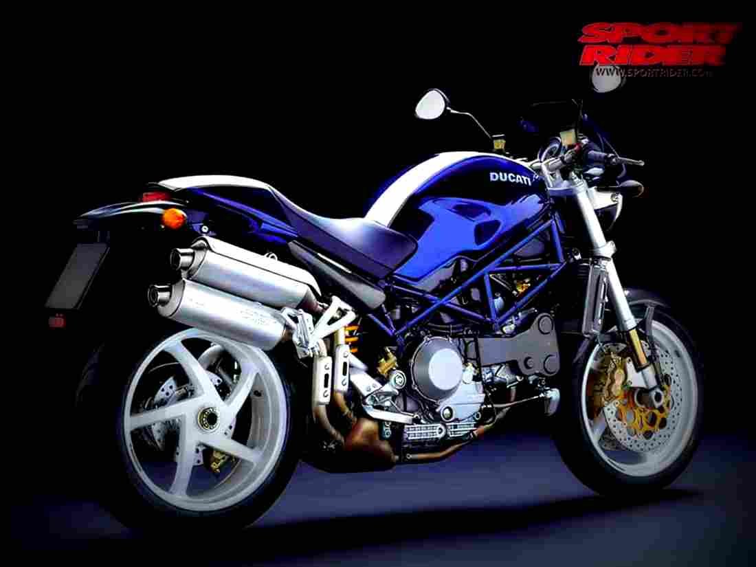 Ducati 620 Monster i.e. Dark 2004 3 motorbike A4 Photo Print