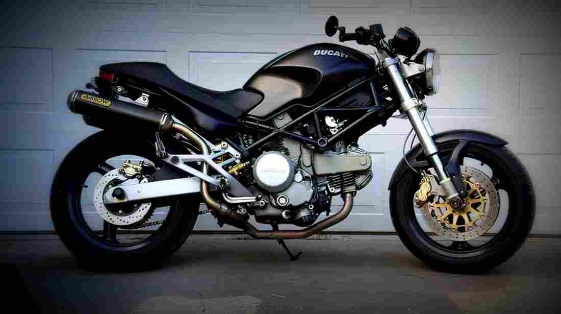 Ducati 620 Monster i.e. Dark 2004 4 motorbike A4 Photo Print