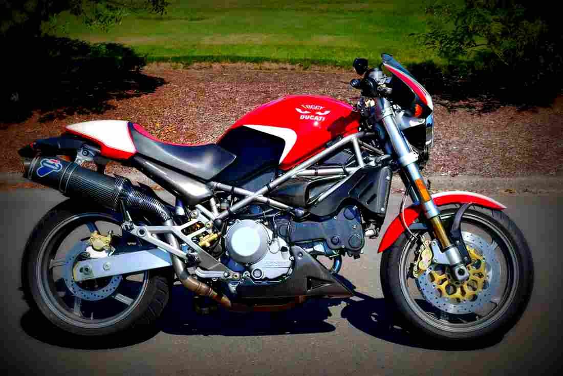 Ducati 620 Monster i.e. Dark 2004 5 motorbike A4 Photo Print