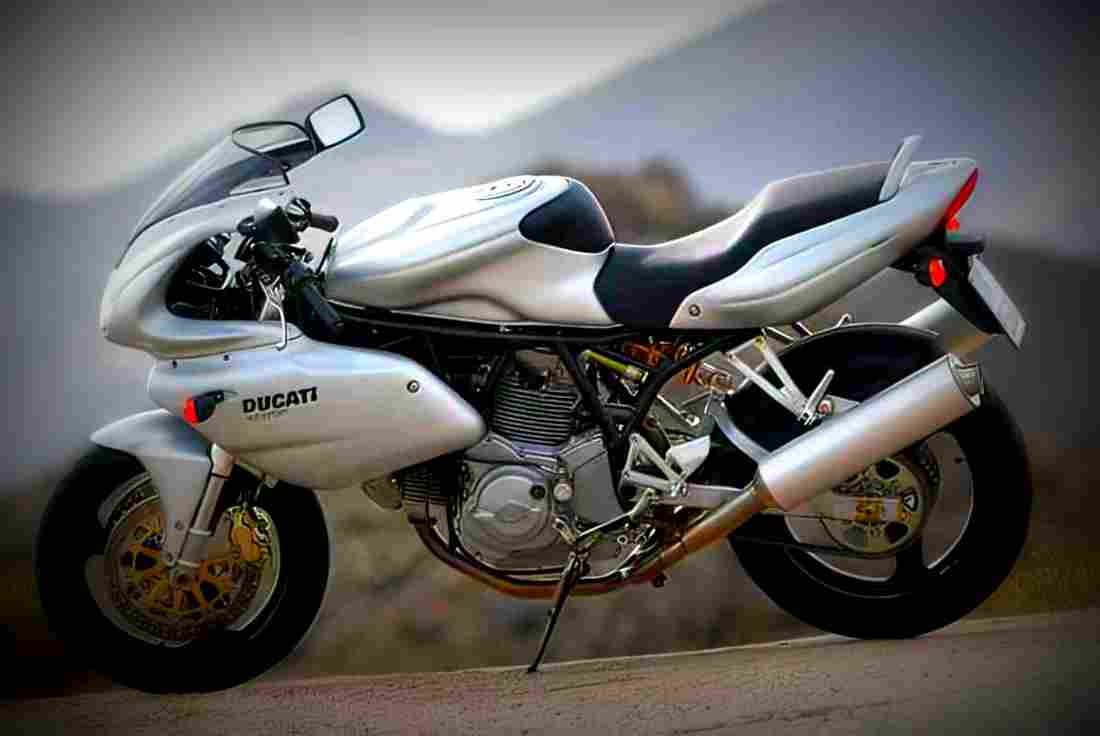 Ducati 620 Sport Full fairing 2003 3 motorbike A4 Photo Print
